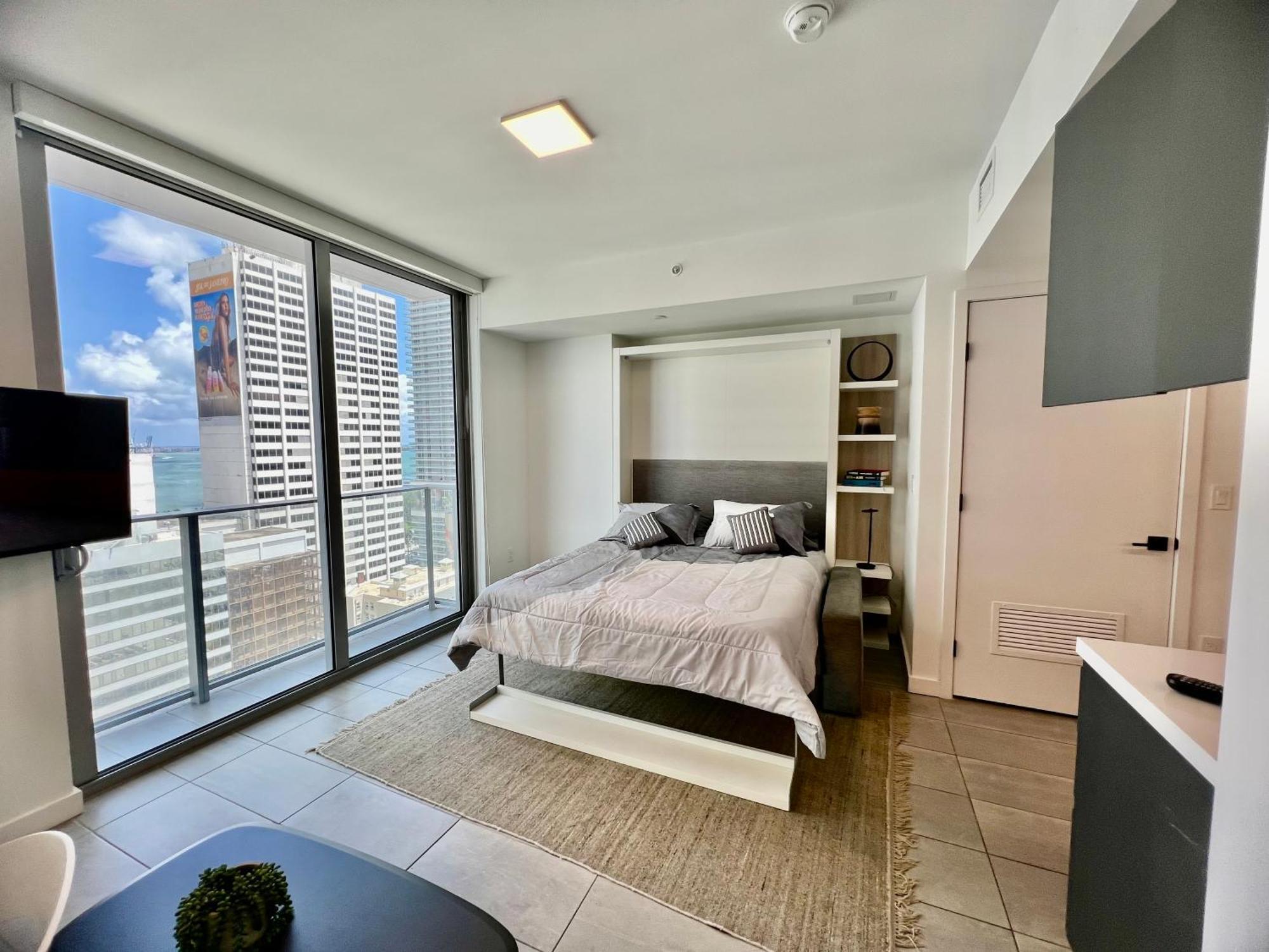 Spacious Studio In The Heart Of Downtown Miami Apartment Ngoại thất bức ảnh